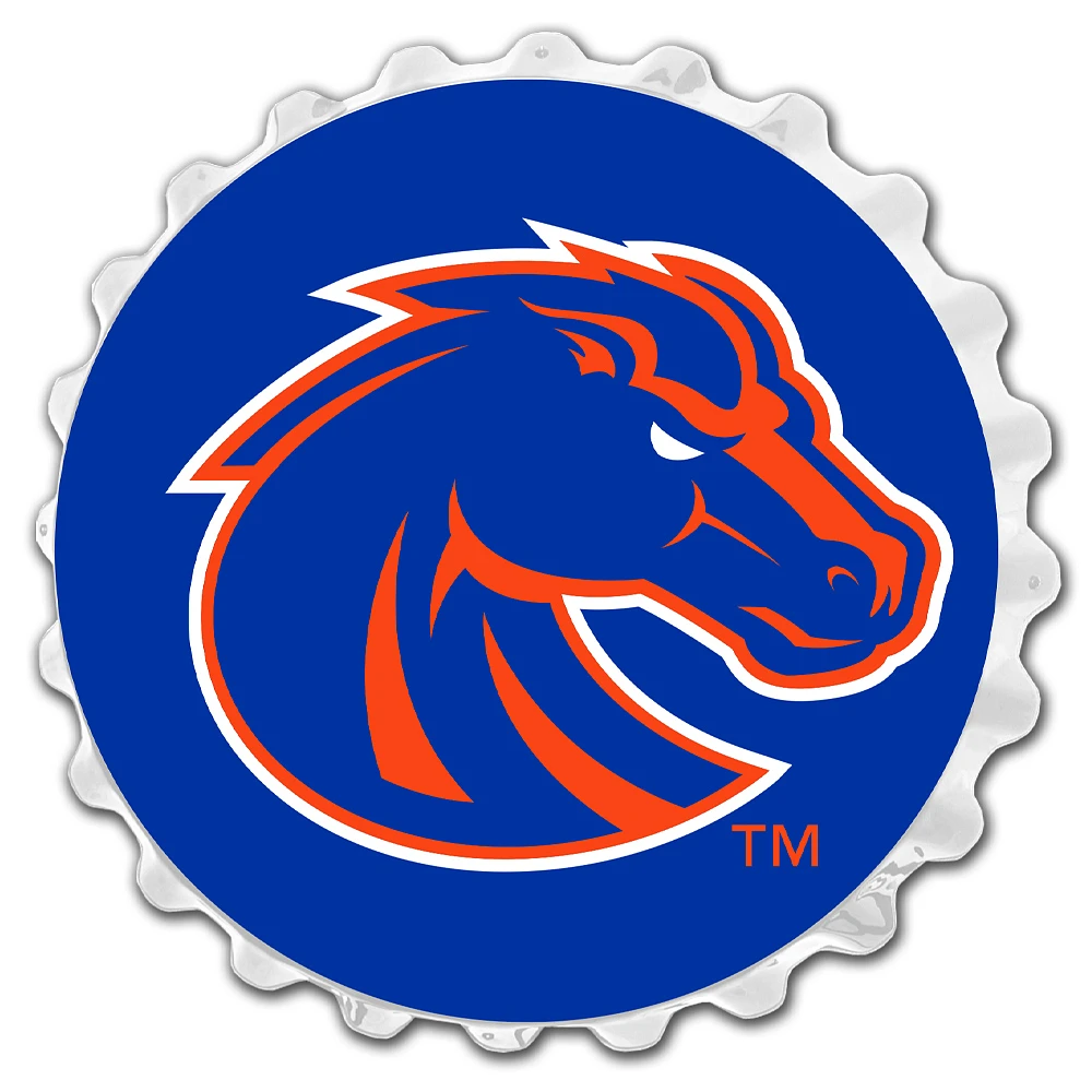 Boise State Broncos 19'' x 19'' Bottle Cap Wall Sign