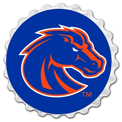 Boise State Broncos 19'' x 19'' Bottle Cap Wall Sign