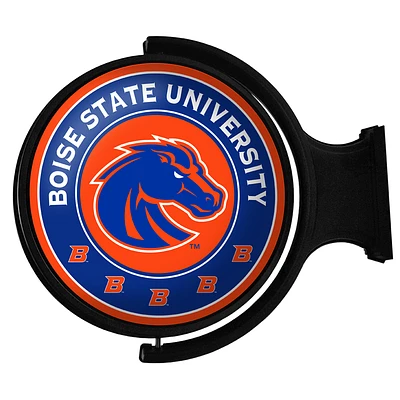 Boise State Broncos 23'' x 21'' Team Logo Illuminated Rotating Wall Sign