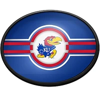 Kansas Jayhawks 18'' x 14'' Team Color Slimline Illuminated Wall Sign