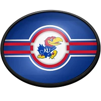 Kansas Jayhawks 18'' x 14'' Team Color Slimline Illuminated Wall Sign