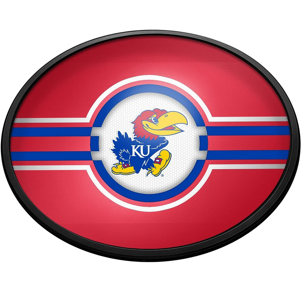 Kansas Jayhawks 18'' x 14'' Slimline Illuminated Wall Sign