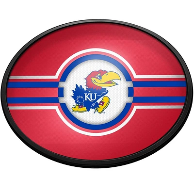 Kansas Jayhawks 18'' x 14'' Slimline Illuminated Wall Sign