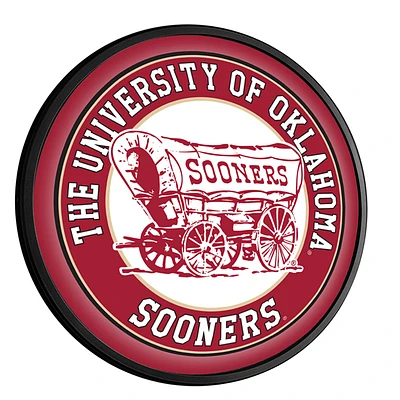 Oklahoma Sooners 18'' x 18'' Boomer Slimline Illuminated Wall Sign