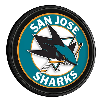 San Jose Sharks 18'' x 18'' Slimline Illuminated Wall Sign