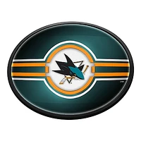 San Jose Sharks 18'' x 14'' Team Color Slimline Illuminated Wall Sign