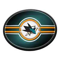 San Jose Sharks 18'' x 14'' Team Color Slimline Illuminated Wall Sign