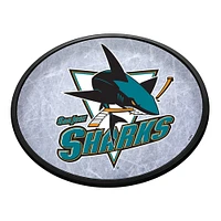 San Jose Sharks 18'' x 14'' Team Slimline Illuminated Wall Sign