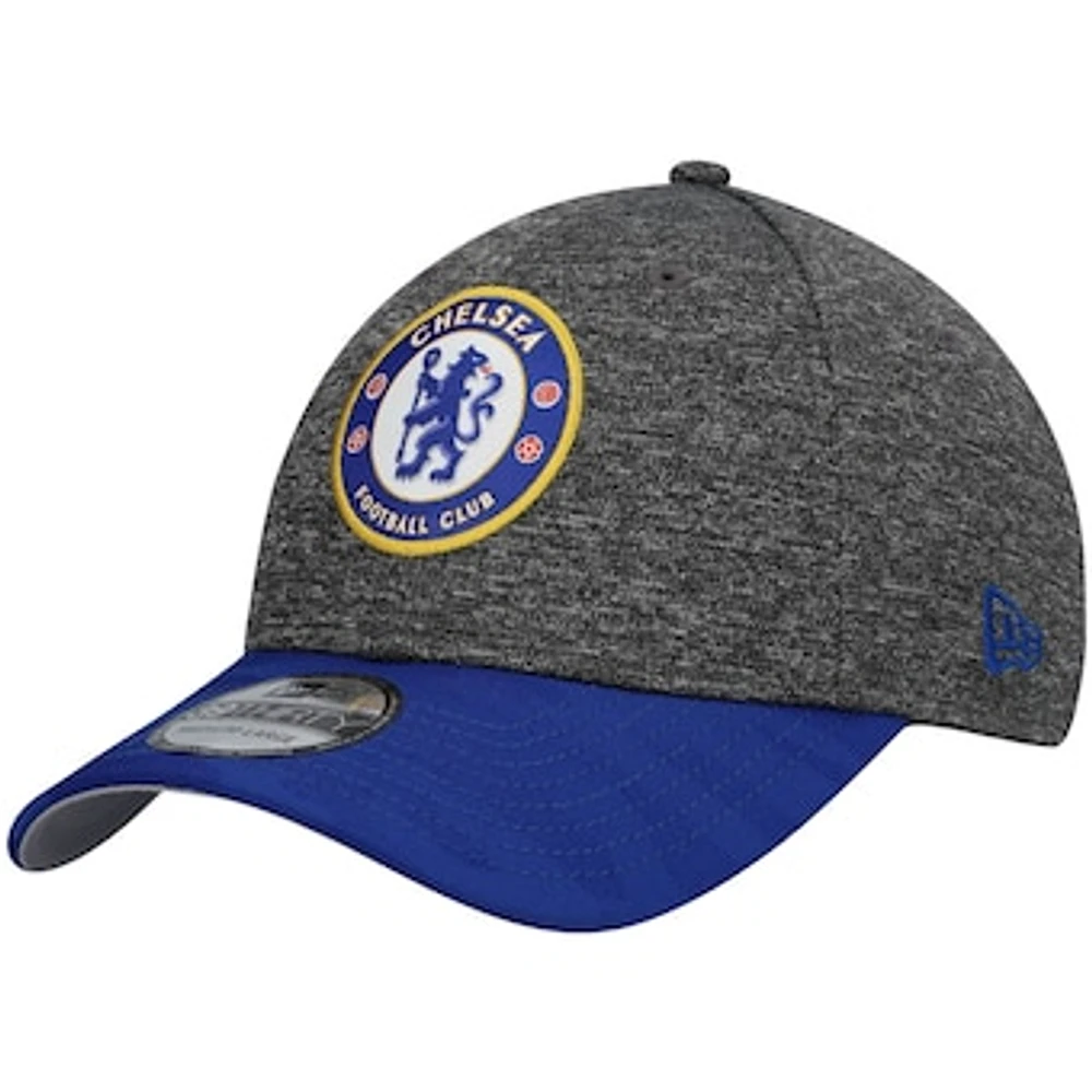 Men's New Era Heathered Gray Chelsea Shadow Tech 39THIRTY Flex Hat