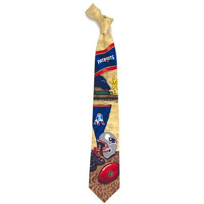 Men's New England Patriots Nostalgia Tie
