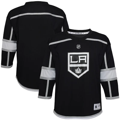 Toddler Black Los Angeles Kings Home Replica Blank Jersey