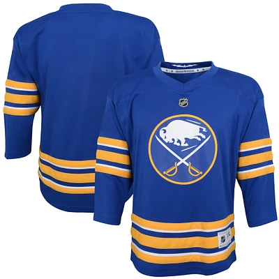 Preschool Blue Buffalo Sabres Home Replica Blank Jersey