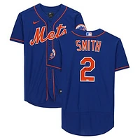 Dominic Smith New York Mets Autographed Blue Nike Authentic Jersey