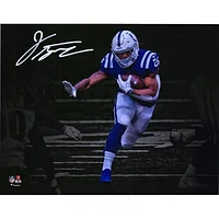 Jonathan Taylor Indianapolis Colts Autographed 11" x 14" Stiff Arm Spotlight Photograph