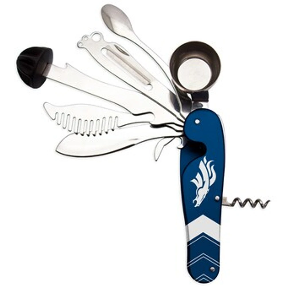 The Sports Vault Denver Broncos - 8-Piece Bartender Multi-Tool