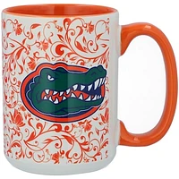 Florida Gators 15oz. Java Floral Mug