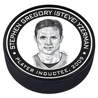 Steve Yzerman Detroit Red Wings - 2009 Legends Line Textured Hockey Puck