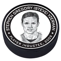 Steve Yzerman Detroit Red Wings - 2009 Legends Line Textured Hockey Puck