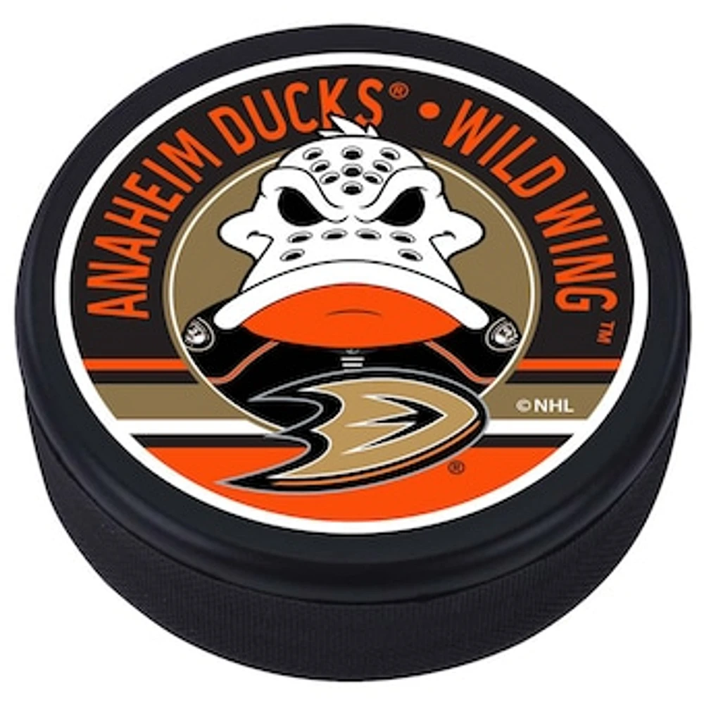 Anaheim Ducks - Mascot Design Hockey Puck