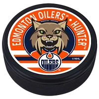 Edmonton Oilers - Mascot Design Hockey Puck