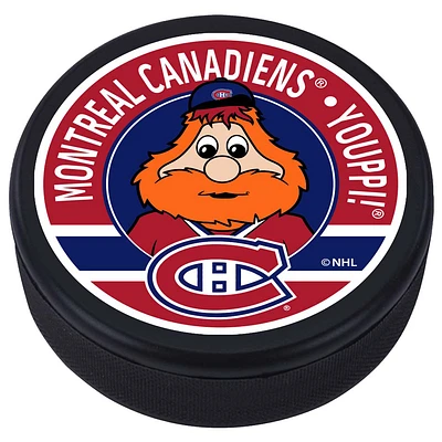 Montreal Canadiens - Mascot Design Hockey Puck