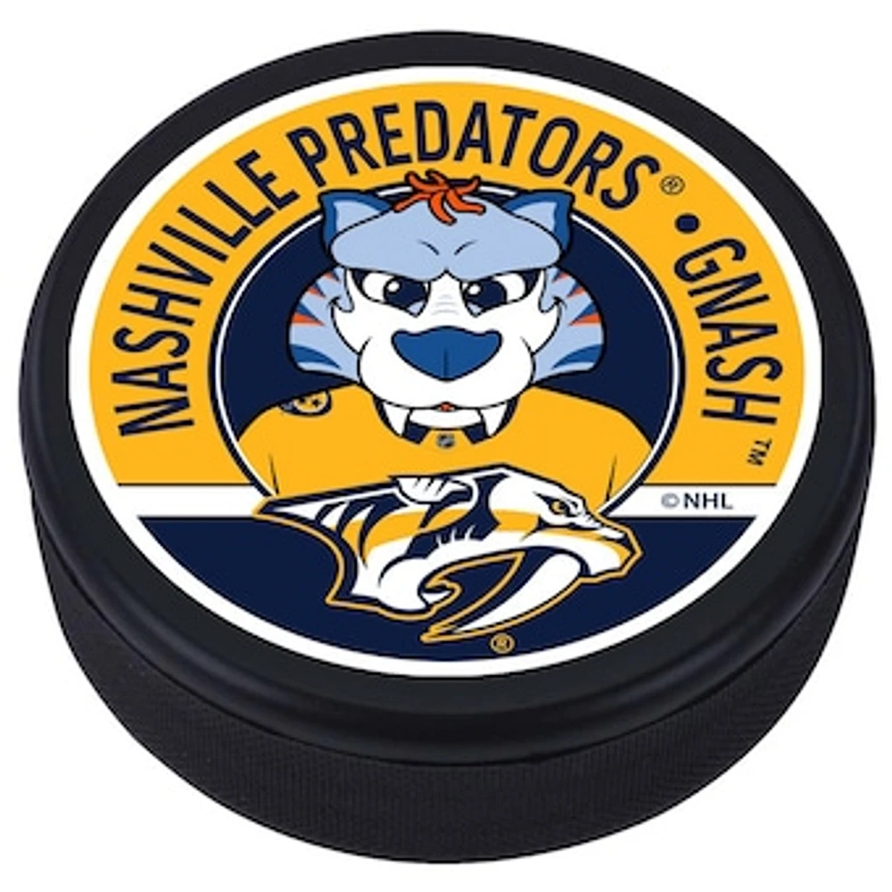 Nashville Predators - Mascot Design Hockey Puck