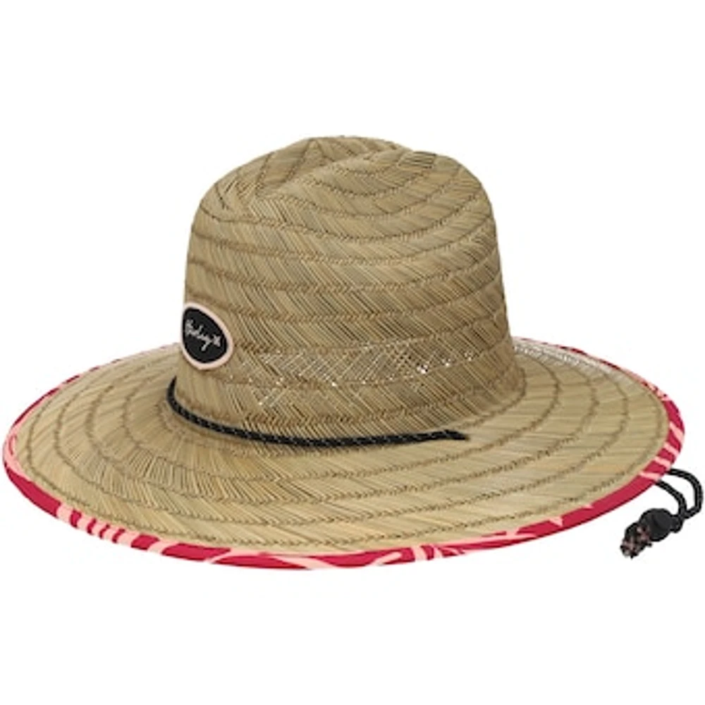 Women's Hurley Natural Capri Straw Lifeguard Primary Logo Hat