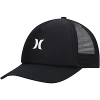 Women's Hurley Black Icon Trucker - Snapback Hat