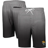 Men's G-III Sports by Carl Banks Black Jacksonville Jaguars Ocean Swim Trunks