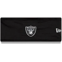 New Era Black Las Vegas Raiders Official Training Camp COOLERA Headband