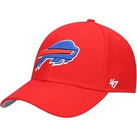 Men's '47 Red Buffalo Bills Team MVP Adjustable Hat