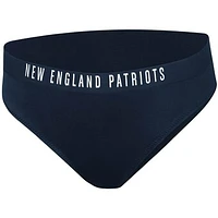 Women's G-III 4Her by Carl Banks Navy New England Patriots All-Star Bikini Bottom