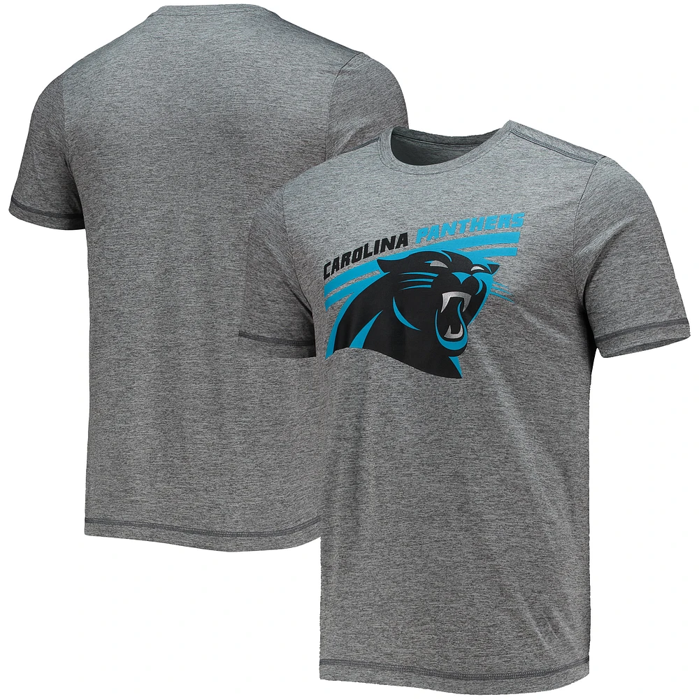 Men's Majestic Gray Carolina Panthers Pro Grade Cool Base T-Shirt