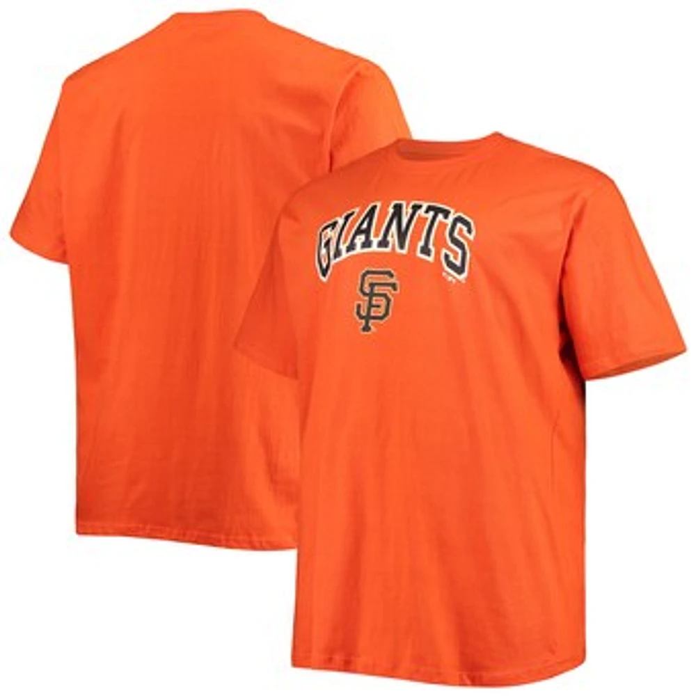 Men's Fanatics Orange San Francisco Giants Big & Tall Secondary T-Shirt