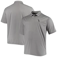 Men's Fanatics Gray Chicago White Sox Big & Tall Solid Birdseye Polo