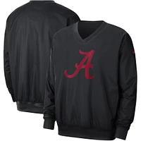 Men's Nike Black Alabama Crimson Tide Stadium Pullover Windbreaker