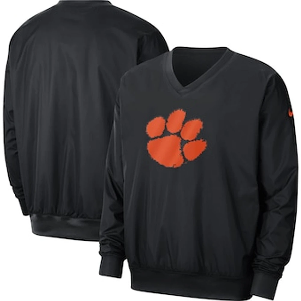 Men's Nike Black Clemson Tigers Stadium Pullover Windbreaker