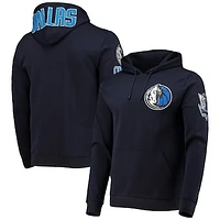 Men's Pro Standard Navy Dallas Mavericks Chenille Team Pullover Hoodie
