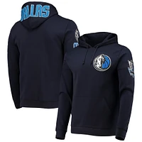 Men's Pro Standard Navy Dallas Mavericks Chenille Team Pullover Hoodie