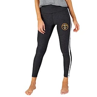Women's Concepts Sport Charcoal Denver Nuggets Centerline Knit Leggings
