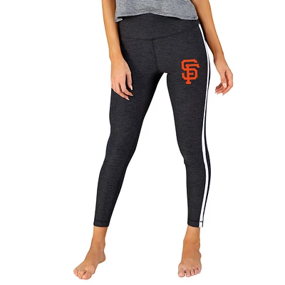 Women's Concepts Sport Charcoal/White San Francisco Giants Centerline Knit Leggings