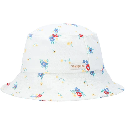 Women's Billabong x Wrangler White Sitting Pretty Bucket Hat