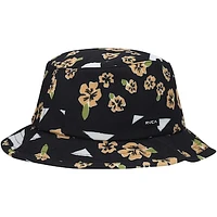 Men's RVCA Black Pop Flower Bucket Hat