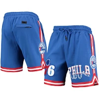 Men's Pro Standard Royal Philadelphia 76ers Team Chenille Shorts