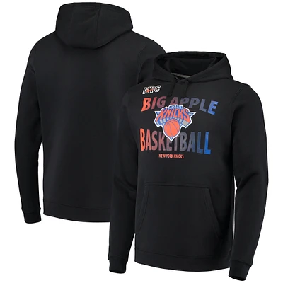 Men's Nike Black New York Knicks 2020/21 City Edition Story Club Pullover Hoodie