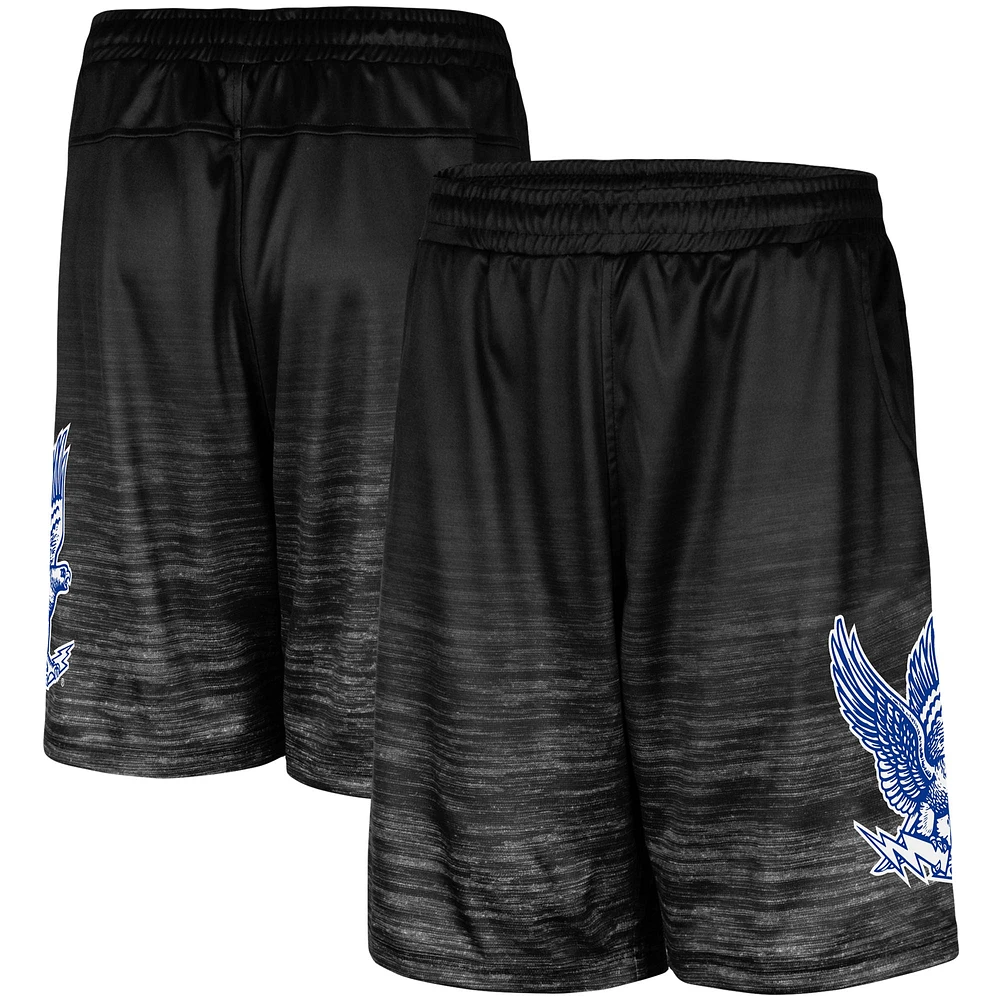 Men's Colosseum Black Air Force Falcons Broski Shorts