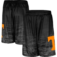 Men's Colosseum Black Tennessee Volunteers Broski Shorts