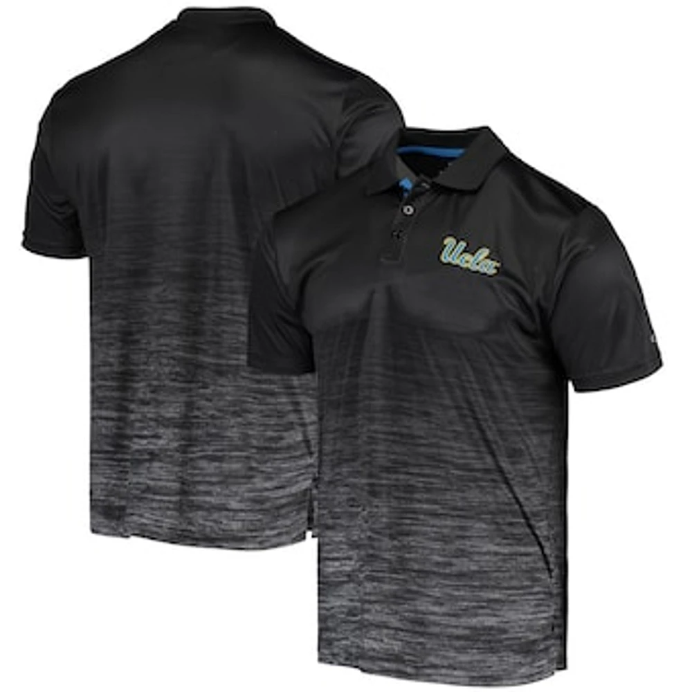 Men's Colosseum Black UCLA Bruins Marshall Polo