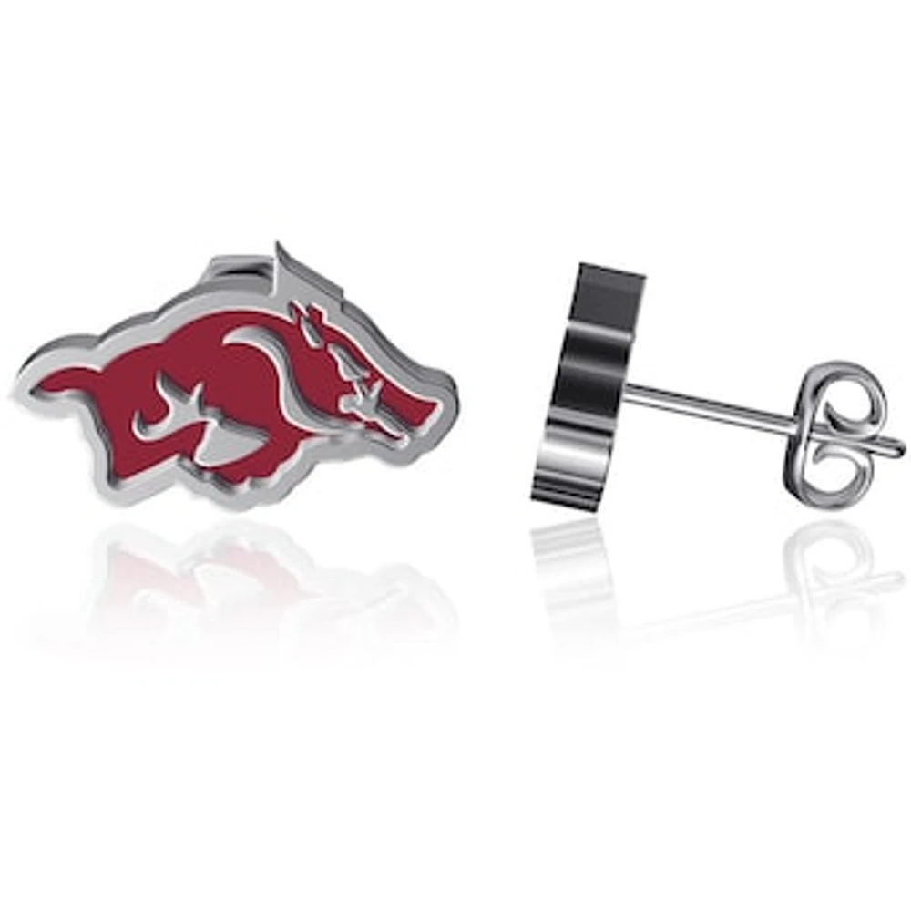 Dayna Designs Arkansas Razorbacks Enamel Post Earrings