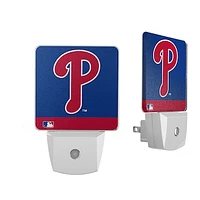 Philadelphia Phillies Stripe Design Nightlight 2-Pack